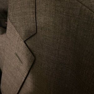 J. Crew 3-Piece Grey Wool Suit